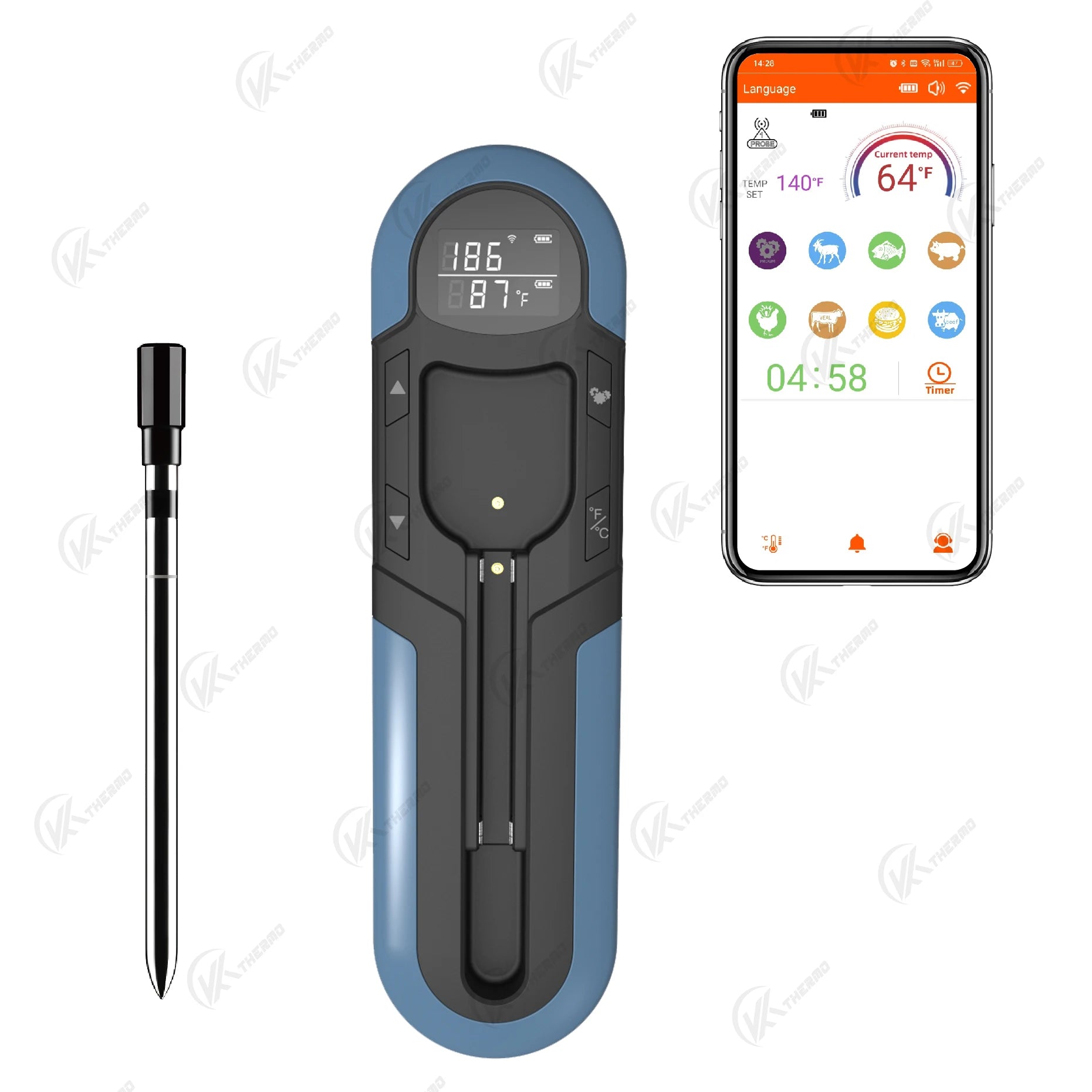 Wireless Food Thermometer