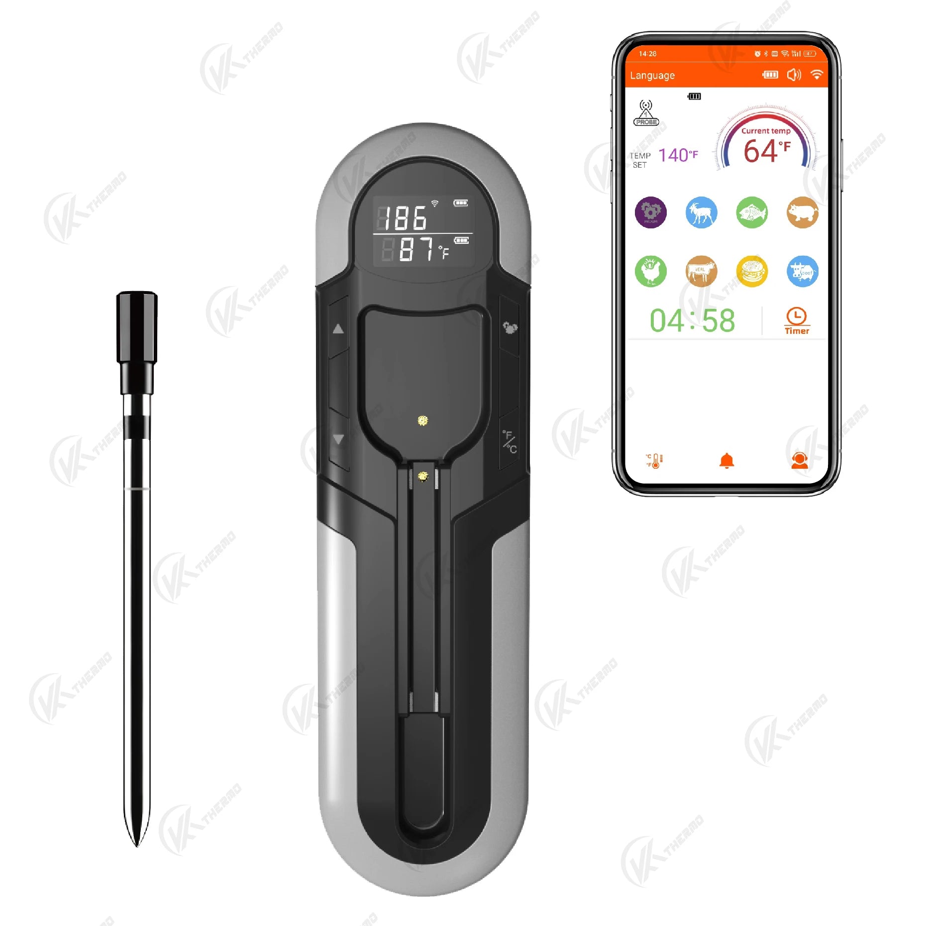 Wireless Food Thermometer