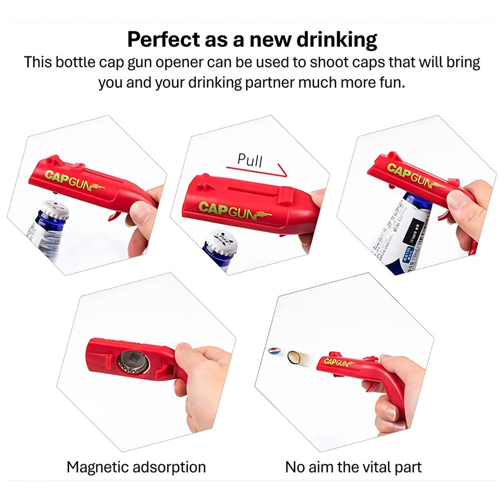 Cap Gun Bottle Opener